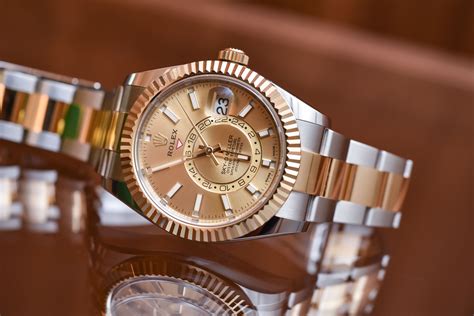 Rolex Sky-Dweller two tone